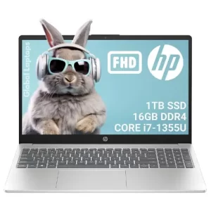 HP 15.6" FHD Laptop with Micro-Edge Display