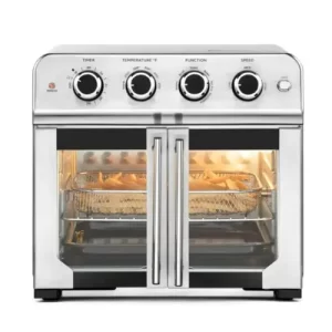 Mastertech French Door Air Fryer Oven (23L) – Silver